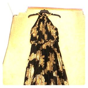 Black and Gold maxi